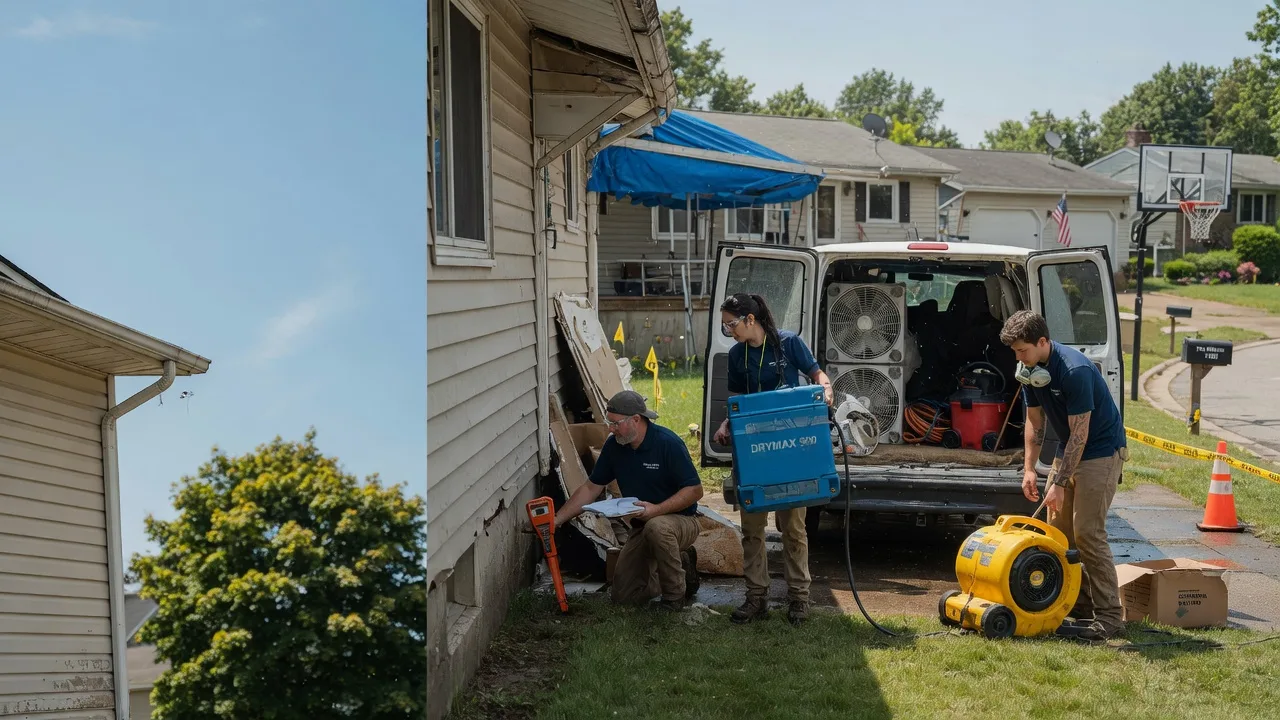 Ceiling Leak Cleanup in Bolivar, PA near me